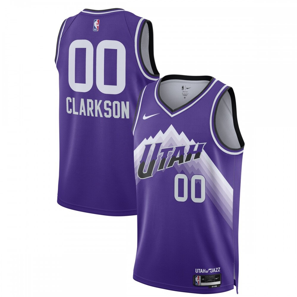 Jordan Clarkson Utah Jazz Unisex 2023/24 Swingman Jersey - Purple - City Edition-Pro Kit Vault | Brand New 26/27 Sports Jerseys